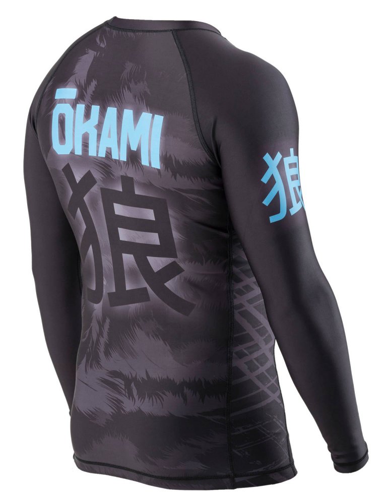 Okami Rashguard Wilderness Ice - Langarm